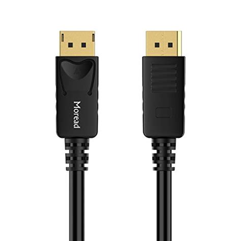 Moread Displayport To Displayport Cable 6 Feet 5 Pack Gold Plated