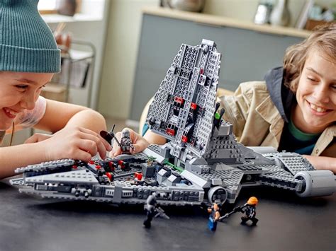 Lego Star Wars Millennium Falcon and Imperial Light Cruiser - town ...