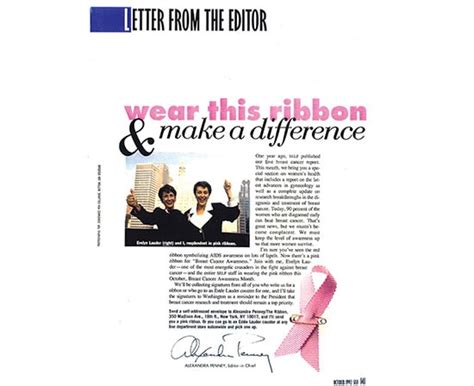 Breast Cancer Campaign The Estée Lauder Companies Inc