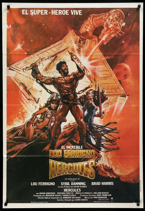 Lou Ferrigno Hercules Poster