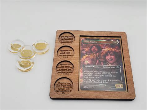 Magic The Gathering Lord Of The Ring Tempt Tracker Card Tray Mtg Lotr