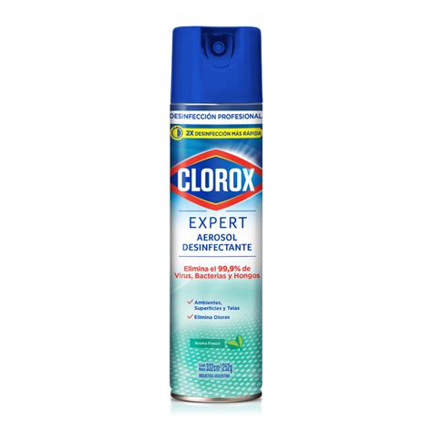 Desinfectante En Aerosol Clorox Expert Fresco Ml