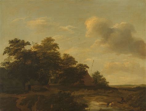 Jan Vermeer Van Haarlem Landscape With A Farm