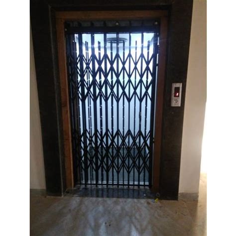 Mild Steel Geared Manual Passenger Elevator For Residential Max