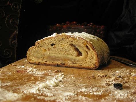 Sourdough Stollen Christmas Bread