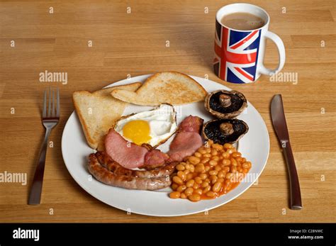 Full English Breakfast Hi Res Stock Photography And Images Alamy