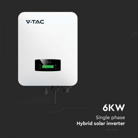 V Tac Inverter Fotovoltaico Monofase Ibrido On Grid Off Grid Kw Con