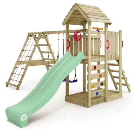 Wickey Parco Giochi In Legno RocketFlyer Giochi Da Giardino Con