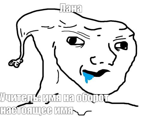 Meme: "Лана Учитель: имя на оборот настоящее имя" - All Templates ...