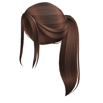 Aesthetic Brown Ponytail Roblox Item Rolimon S