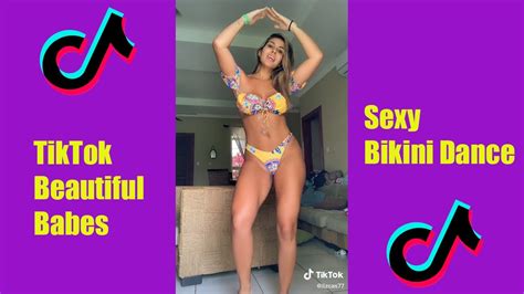 Tiktok Beautiful Babes Sexy Bikini Dance Youtube