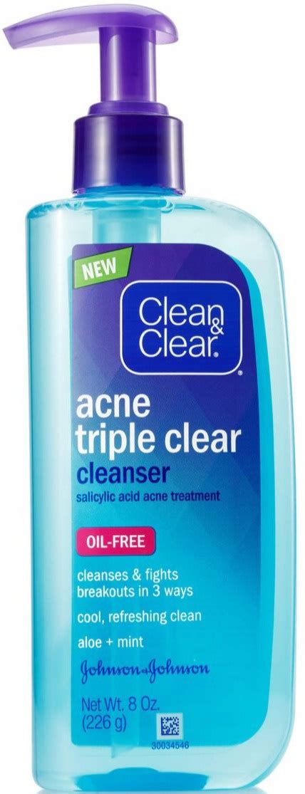 Clean And Clear Acne Triple Clear Cleanser Ingredients Explained