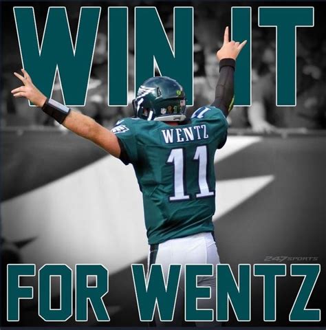 Win It For Wentz Philadelphia Eagles Cheerleaders Philadelphia Eagles