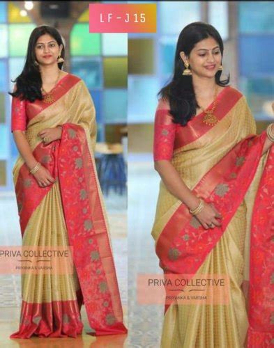 Uppada Pure Soft Silk Sarees Saree Length 5 5 M Separate Blouse