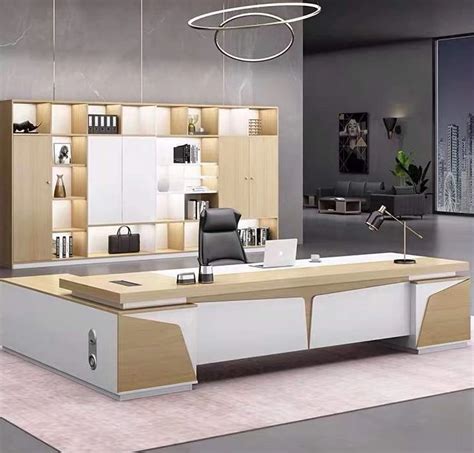 Luxury New Design Modern Ceo Boss Wooden Office Furniture Executive