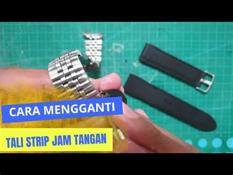 Cara Mengganti Tali Strap Jam Tangan Menggunakan Obeng Youtube