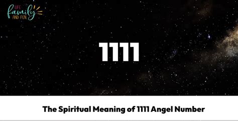 1111 Angel Number