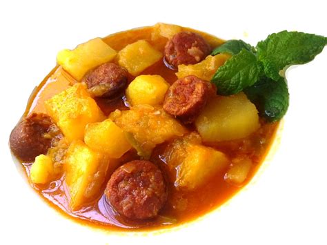 Nuestras Recetas Familiares Patatas Con Chorizo A La Riojana