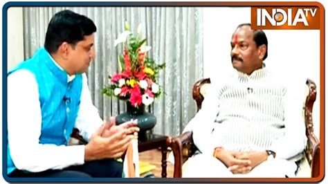 Jharkhand Cm Raghubar Das Speaks Exclusively To India Tv Youtube