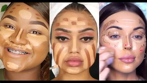 Best Makeup Transformations New Makeup Tutorials Compilation Youtube