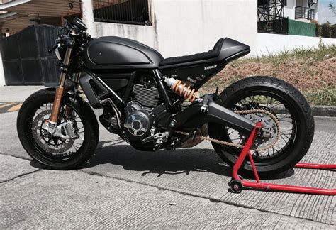 Cafe Racer Scrambler Custom Cafe Racer Ducati Scrambler Cafe Racer