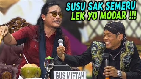 Cak Percil Cs Lucu Bersama Gus Miftah Ngomong Bab Mangku Pur L Youtube