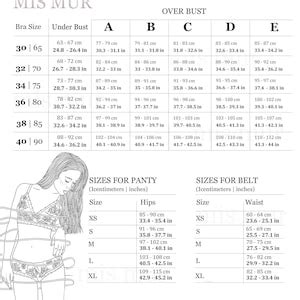 Classy Push Up Lace Lingerie Set Custom Handmade Strappy Floral Lingerie With Garter Belt