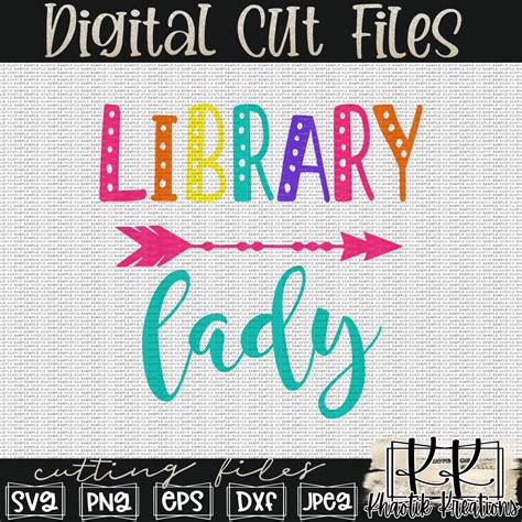 Library Svg Library Lady Svg Back To School Svg First Day Etsy