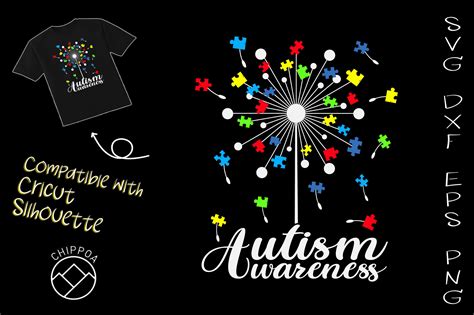 Dandelion Puzzle Piece Autism Awareness By Chippoadesign Thehungryjpeg