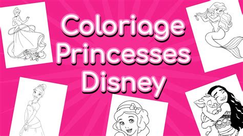 Coloriages Princesses Disney Le Monde De Disney