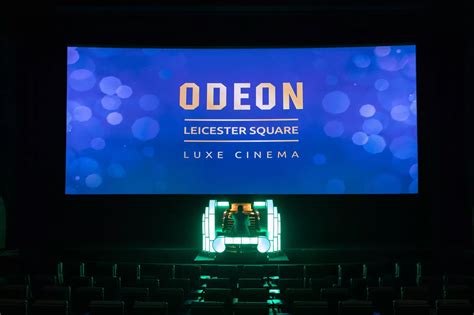 Step Inside Odeon Luxe Leicester Square Surrey Live