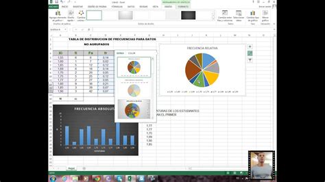 Como Hacer Graficos Estadisticos En Excel Youtube