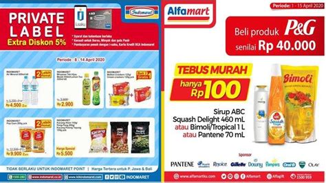 Katalog Promo Indomaret Dan Alfamart Terbaru 13 April 2020 Beli 5 VIT