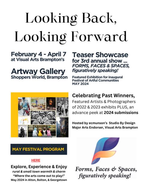 Looking Back, Looking Forward Showcase - Sauga Arts HUB