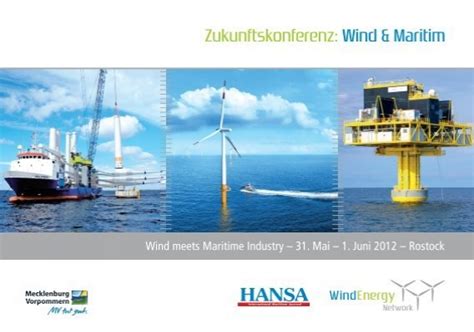 Zukunftskonferenz Wind Maritim Wind Energy Network