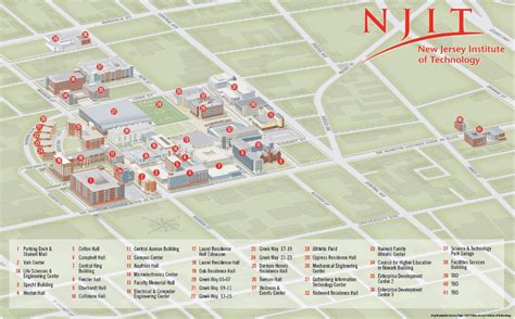 College Of New Jersey Campus Map - Map