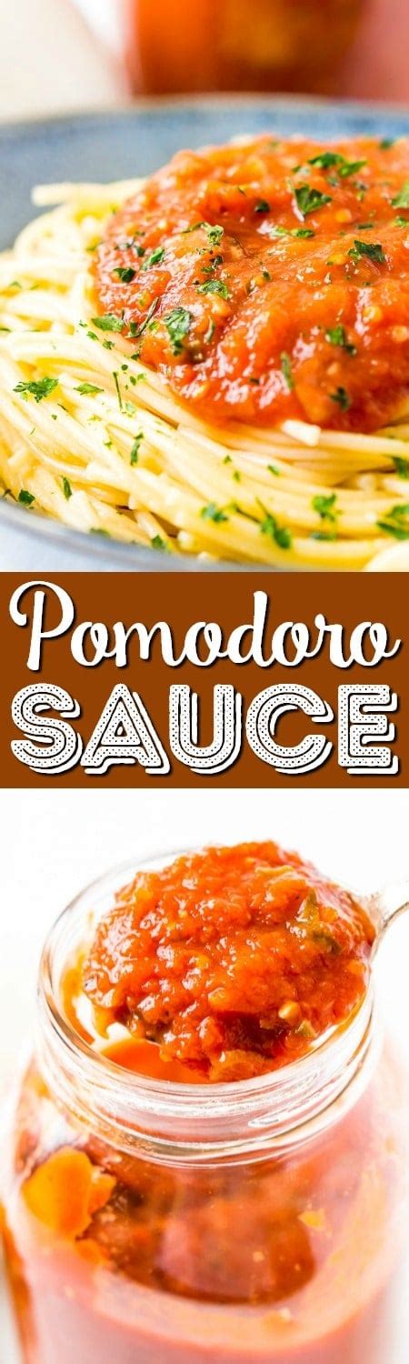 Super Easy Pomodoro Sauce Recipe Sugar And Soul