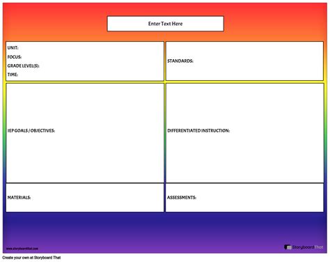 Ders Planı Manzara Rengi 3 Storyboard by tr examples