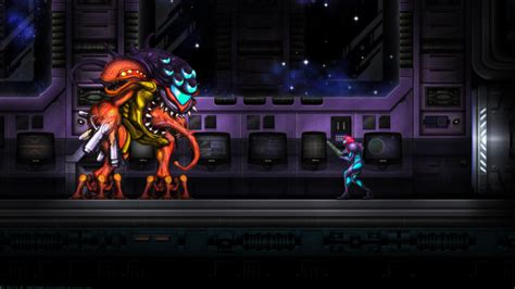 Metroid Fusion Final Boss Wide By Billysan291 On DeviantArt