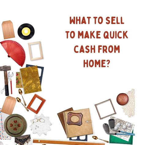 21 Things To Sell To Make Money Fast Sell Stuff For Cash