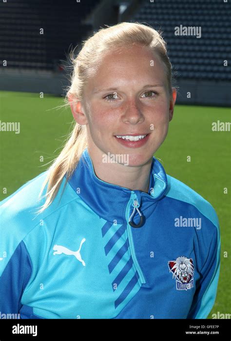 Jonna Andersson Swedish Football Player In National Team Stock Photo