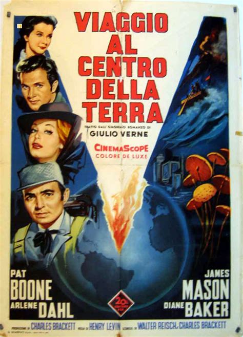 VIAGGIO AL CENTRO DELLA TERRA MOVIE POSTER JOURNEY TO THE CENTER