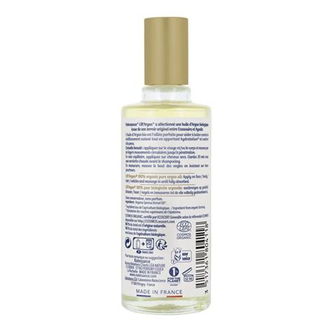 Natessance Liftargan Huile Bio Pure Visage Corps Cheveux