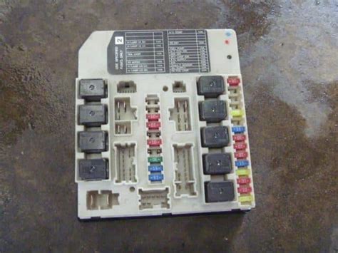 Used Fuse Box Nissan Tiida Dba C11 Be Forward Auto Parts