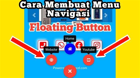 Smartbio Link Cara Membuat Tombol Menu Navigasi Melayang Floating