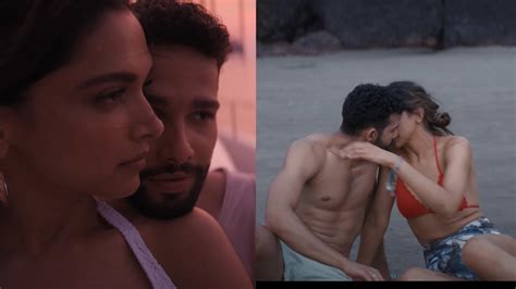 Gehraiyaan Trailer Deepika Padukone Siddhant Chaturvedi Kissing Scene