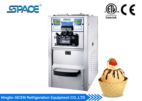 CE ETL Countertop Soft Serve Frozen Yogurt Machine with Two Main Compressors