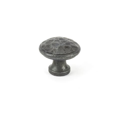 Beeswax Hammered Cabinet Knob Medium From The Anvil Yester Home