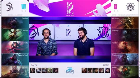 LFLxDIV2 On Twitter ViV Vs KE Pour Finir Div2LoL Twitch