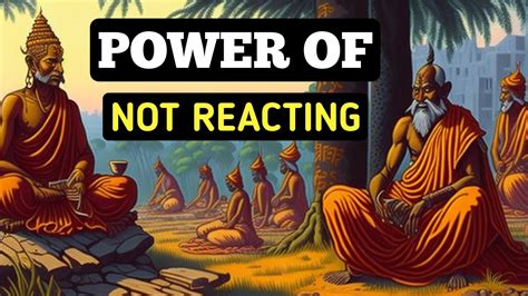 Power Of Not Reacting How To Control Your Emotions Gautam Buddha